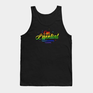 I'm Essential rainbow version Tank Top